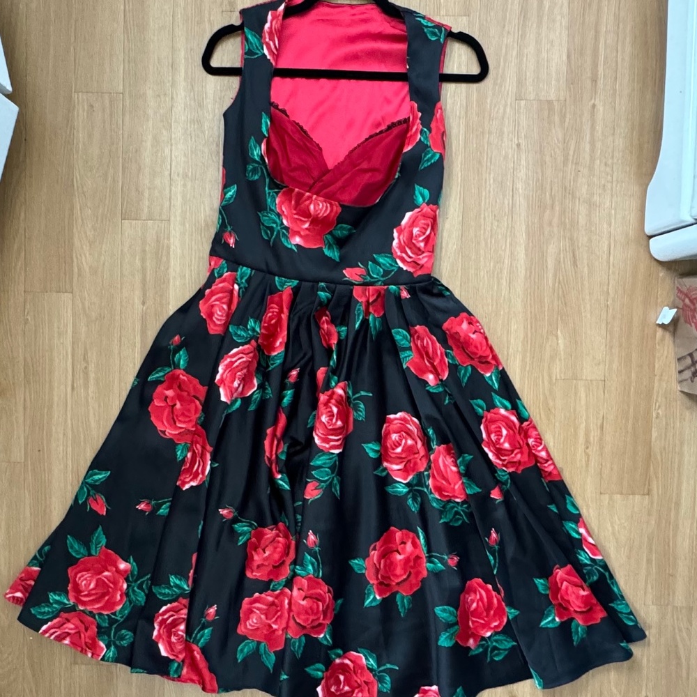 Pinup Couture Romantic Rose Swing Dress by Laura Byrnes 2012